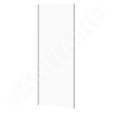 Cersanit Crea - Paroi de douche 79 cm, chrome/verre clair S900-2613