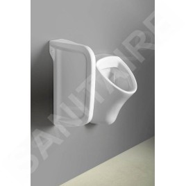 Sapho Céramique - Paroi de séparation entre urinoirs, 600x120x360 mm, blanc TP660