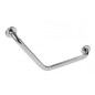 Novaservis Accessoires de salles de bain - Poignée angulaire avec capuchons, 400x400 mm, acier inoxydable poli R66404,44 Novaservis Accessoires de salles de bain - Poignée angulaire avec capuchons, 400x400 mm, acier inoxydable poli R66404,44