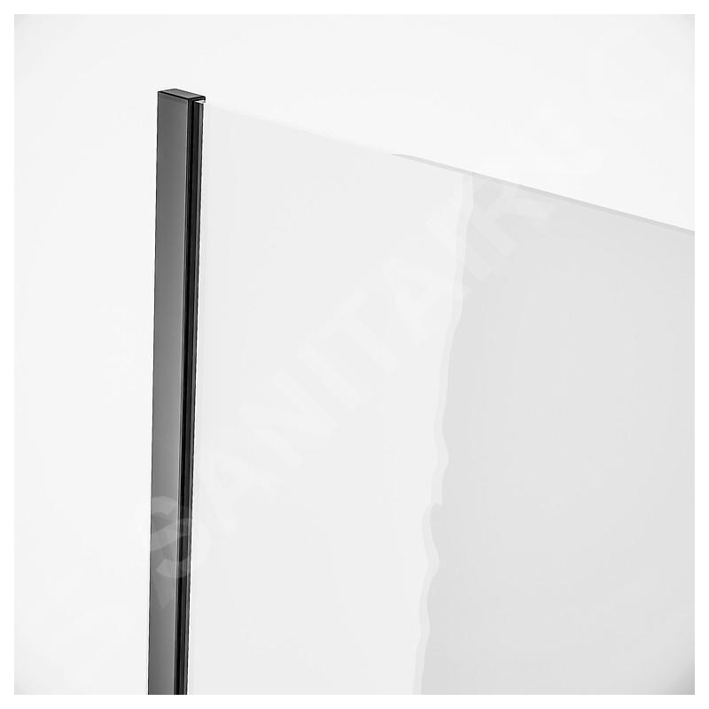 Cersanit Mille - Profil d’angle, hauteur 200 cm, noir S900-2811