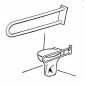 Novaservis Accessoires de salles de bain - Poignée double 564 mm, blanc R6655,11 Novaservis Accessoires de salles de bain - Poignée double 564 mm, blanc R6655,11