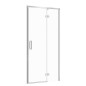 Cersanit Larga - Porte de douche 100x195 cm, droite, chrome/verre clair S932-117