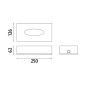 Nimco Autres - Distributeur de mouchoirs en papier, chrome HP 9510-26