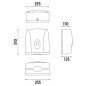 Nimco Autres - Porte-mouchoir papier, argent HP 9580-04