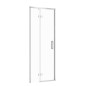 Cersanit Larga - Porte de douche 80x195 cm, gauche, chrome/verre clair S932-119