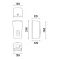 Nimco Autres - Distributeur de solution désinfectante sans contact, argent métallique HP 9531S-DR-04 Nimco Autres - Distributeur de solution désinfectante sans contact, argent métallique HP 9531S-DR-04