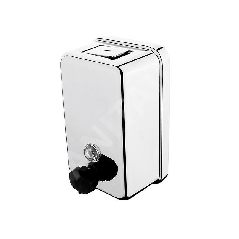 Nimco Programme d'hygiène - Distributeur mural de savon liquide, 1100 ml, acier inoxydable poli HP 8131-18