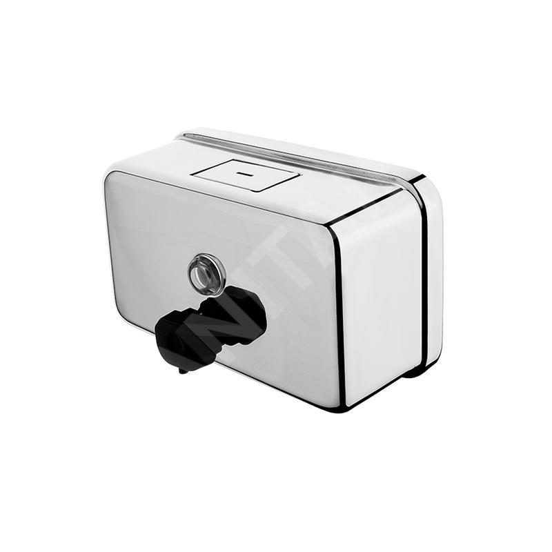 Nimco Programme d'hygiène - Distributeur mural de savon liquide, 1100 ml, acier inoxydable poli HP 8131-H-18