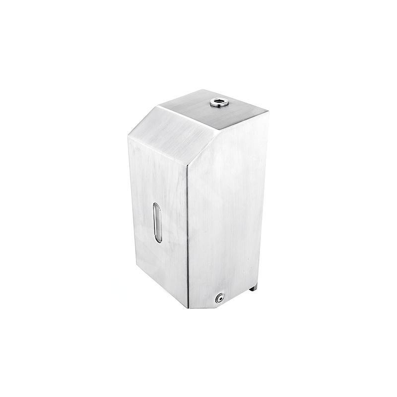 Nimco Programme d'hygiène - Distributeur mural de savon liquide, 800 ml, acier inoxydable brossé HPM 27031-MS-10