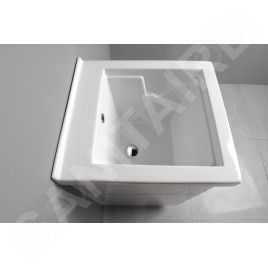 Aqualine Céramique - Bec, 450x500 mm, blanc WH118