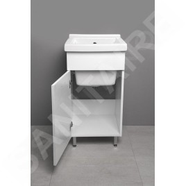 Aqualine Céramique - Bec, 450x500 mm, blanc WH118