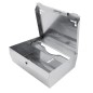 Nimco Autres - Distributeur de serviettes en papier, petit, inox brossé HPM 27080-S-10