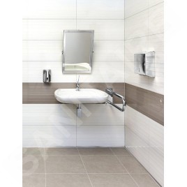 Sapho Équipement de salle de bain - Poignée en forme U 600 mm, inox XH538