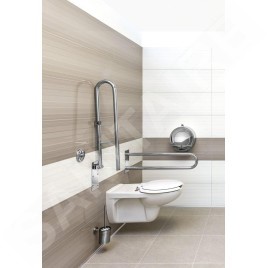 Sapho Équipement de salle de bain - Poignée en forme U 813 mm, inox XH540