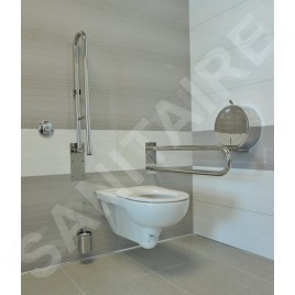 Sapho Équipement de salle de bain - Poignée en forme U 813 mm, inox XH540