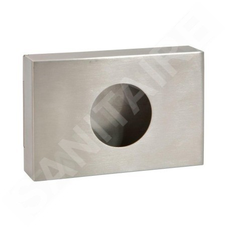 Sapho Série Hôtel - Réservoir de sacs hygiéniques HygBag, inox brossé XP044