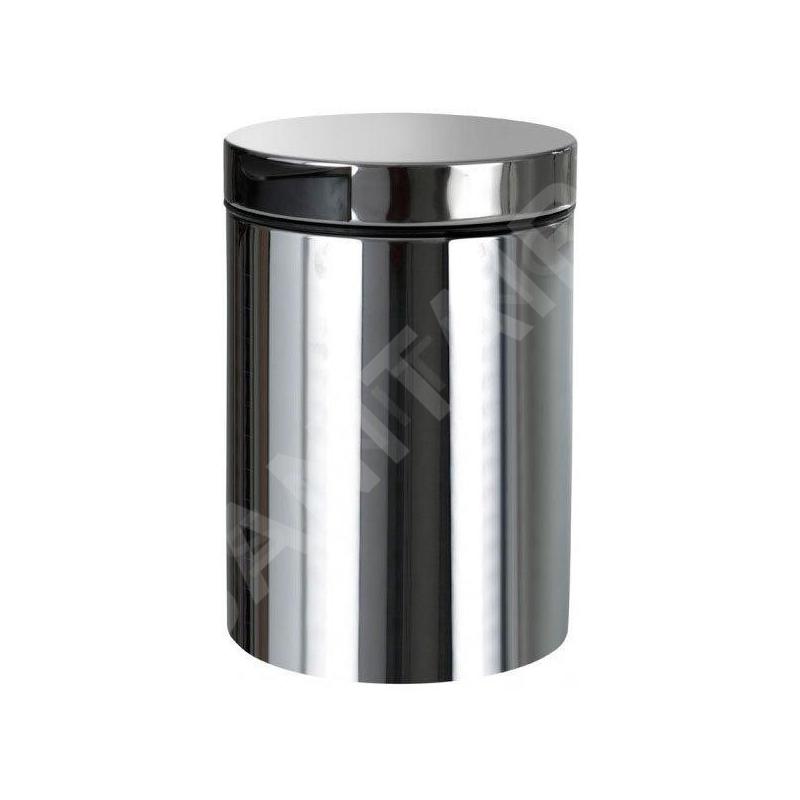 Sapho Série Hôtel - Poubelle mural 3 l, inox brossé XP017 Sapho Série Hôtel - Poubelle mural 3 l, inox brossé XP017
