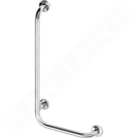 Sapho Équipement de salle de bain - Barre d’appui 810x550 mm, gauche, inox XH522