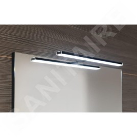Sapho Erupta - Mirroir avec éclairage LED, 1000x800 mm, noir ERU340