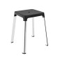 Keuco Axess - Tabouret de salle de bains, chrome/noir 35082010037