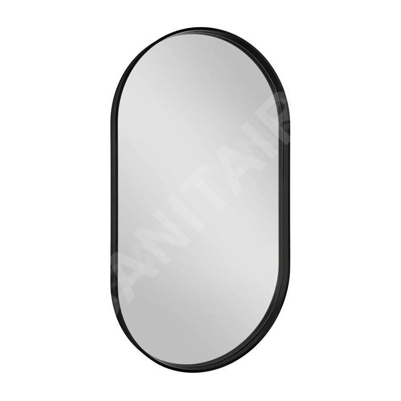 Sapho Avona - Miroir dans un cadre 40x70cm, noir mat AV400 Sapho Avona - Miroir dans un cadre 40x70cm, noir mat AV400