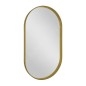 Sapho Avona - Miroir dans un cadre 40x70cm, or mat AV400G Sapho Avona - Miroir dans un cadre 40x70cm, or mat AV400G