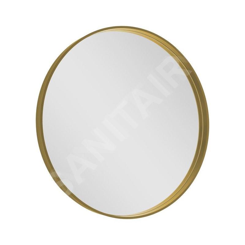 Sapho Notion - Miroir dans un cadre, diamètre 60 cm, or mat NT600G Sapho Notion - Miroir dans un cadre, diamètre 60 cm, or mat NT600G