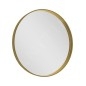 Sapho Notion - Miroir dans un cadre, diamètre 60 cm, or mat NT600G Sapho Notion - Miroir dans un cadre, diamètre 60 cm, or mat NT600G