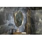 Sapho Notion - Miroir dans un cadre, diamètre 60 cm, or mat NT600G Sapho Notion - Miroir dans un cadre, diamètre 60 cm, or mat NT600G
