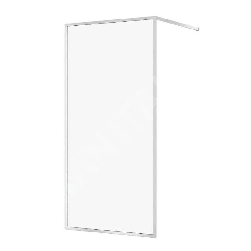 Cersanit Larga - Paroi de douche Walk-In, 100x200 cm, chrome/verre clair S932-136