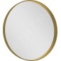 Sapho Notion - Miroir dans un cadre, diamètre 80 cm, or mat NT800G Sapho Notion - Miroir dans un cadre, diamètre 80 cm, or mat NT800G