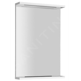 Aqualine Korin - Miroir avec éclairage LED, 40x70 cm, blanc KO345S