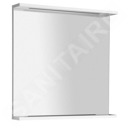 Aqualine Korin - Miroir avec éclairage LED, 70x70 cm, blanc KO380S