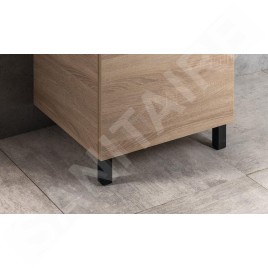 Aqualine Accessoires - Pied pour casiers, noir 0776R-B