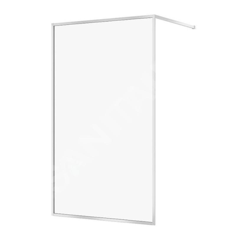 Cersanit Larga - Paroi de douche Walk-In, 120x200 cm, chrome/verre clair S932-137