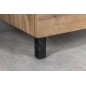 Aqualine Accessoires - Pied pour casiers, noir 0776R-B