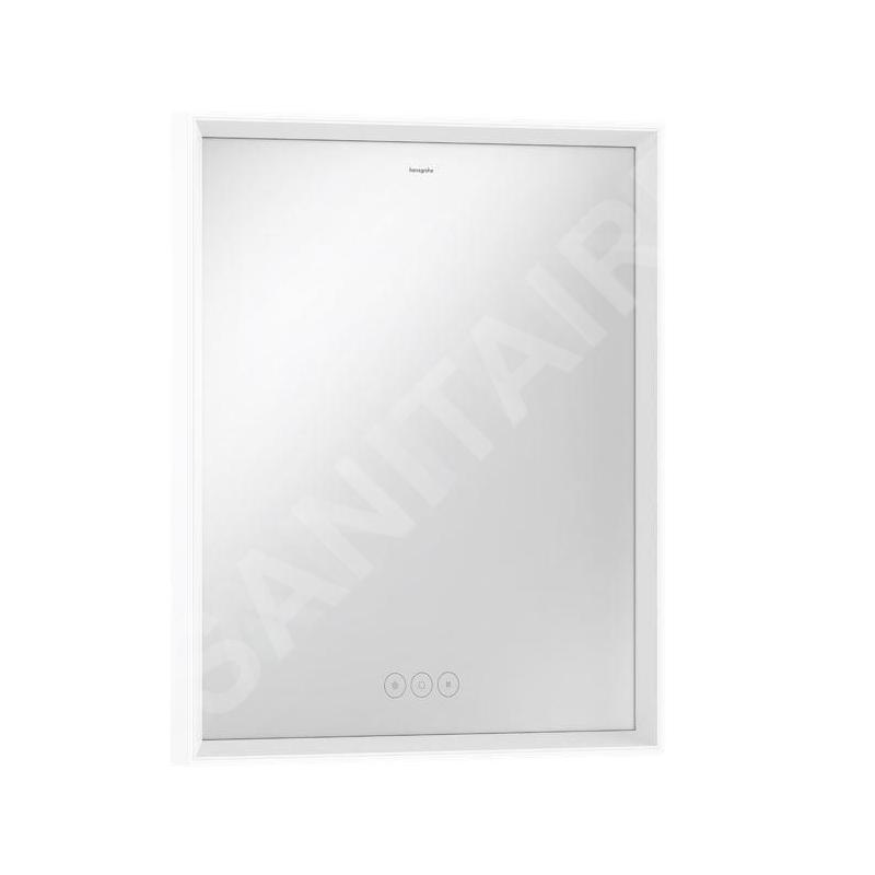 Hansgrohe Xarita E - Miroir avec éclairage LED et chauffage, 60x70 cm, capteur tactile, blanc mat 54988700 Hansgrohe Xarita E - Miroir avec éclairage LED et chauffage, 60x70 cm, capteur tactile, blanc mat 54988700