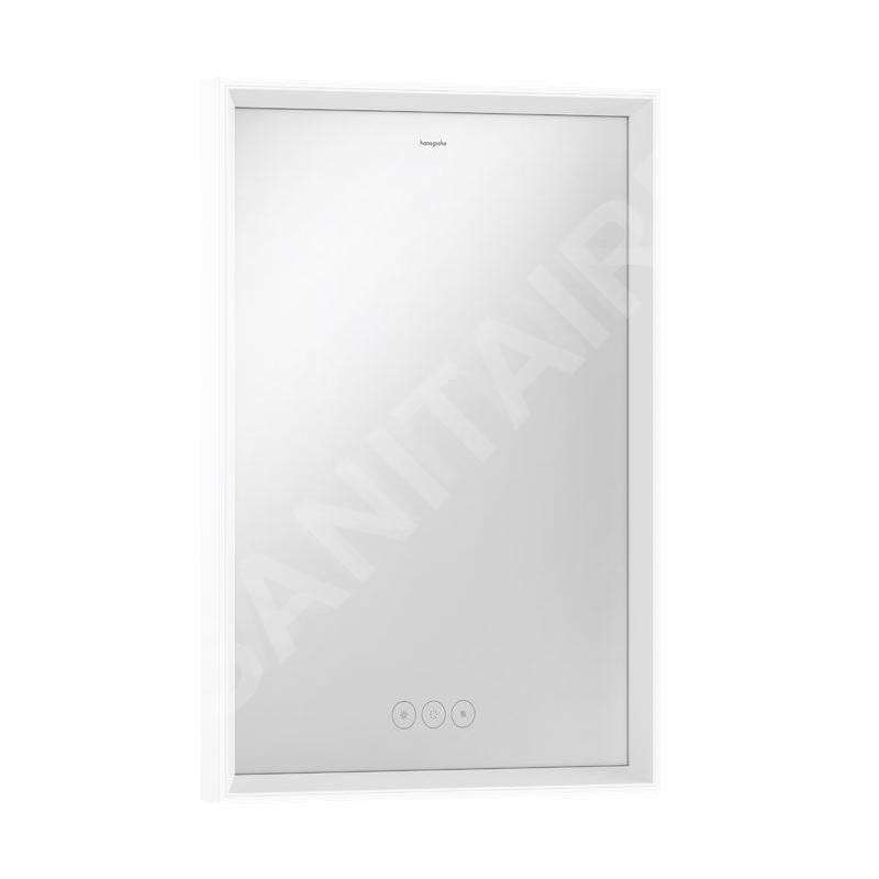Hansgrohe Xarita E - Miroir avec éclairage LED et chauffage, 50x70 cm, capteur tactile, blanc mat 54989700 Hansgrohe Xarita E - Miroir avec éclairage LED et chauffage, 50x70 cm, capteur tactile, blanc mat 54989700