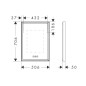 Hansgrohe Xarita E - Miroir avec éclairage LED et chauffage, 50x70 cm, capteur tactile, blanc mat 54989700 Hansgrohe Xarita E - Miroir avec éclairage LED et chauffage, 50x70 cm, capteur tactile, blanc mat 54989700