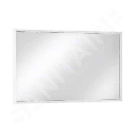 Hansgrohe Xarita E - Miroir avec éclairage LED et chauffage, 120x70 cm, capteur infrarouge, blanc mat 54994700
