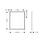 Hansgrohe Xarita E - Miroir avec éclairage LED et chauffage, 60x70 cm, capteur infrarouge, blanc mat 54997700 Hansgrohe Xarita E - Miroir avec éclairage LED et chauffage, 60x70 cm, capteur infrarouge, blanc mat 54997700