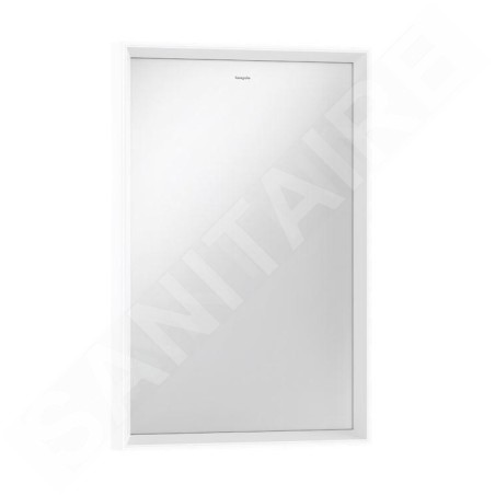 Hansgrohe Xarita E - Miroir avec éclairage LED et chauffage, 50x70 cm, capteur infrarouge, blanc mat 54998700