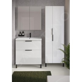 Cersanit City - Poignée de meuble, noir mat S584-033