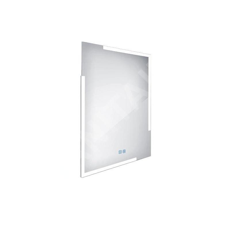 Nimco Miroirs - Miroir avec éclairage LED, 60x80 cm, touches tactiles, aluminium ZP 14002VX Nimco Miroirs - Miroir avec éclairage LED, 60x80 cm, touches tactiles, aluminium ZP 14002VX