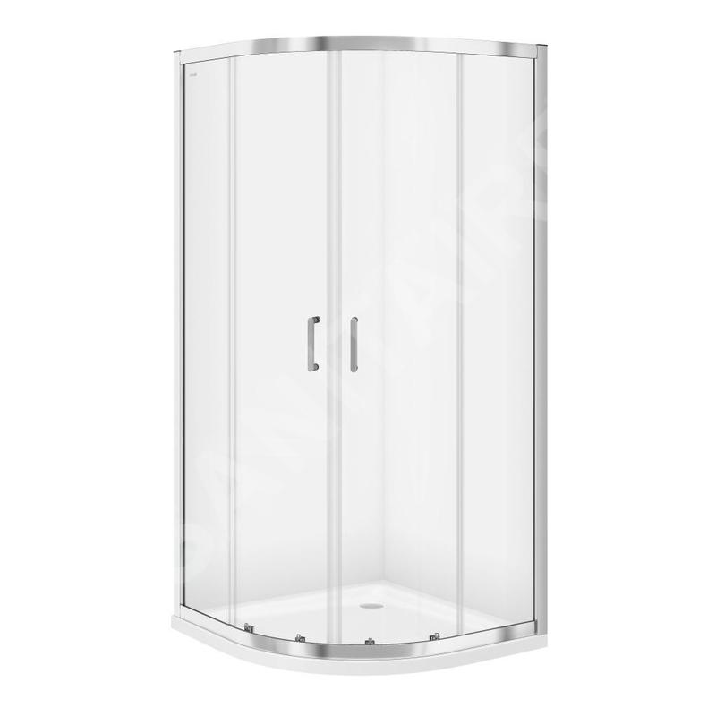Cersanit Zip - Cabine de douche 89x89 cm, chrome/verre clair S154-002
