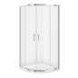 Cersanit Zip - Cabine de douche 89x89 cm, chrome/verre clair S154-002