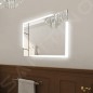 Nimco Miroirs - Miroir avec éclairage LED, 60x80 cm, touches tactiles, aluminium ZP 14002VX Nimco Miroirs - Miroir avec éclairage LED, 60x80 cm, touches tactiles, aluminium ZP 14002VX