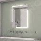 Nimco Miroirs - Miroir avec éclairage LED, 60x80 cm, touches tactiles, aluminium ZP 14002VX Nimco Miroirs - Miroir avec éclairage LED, 60x80 cm, touches tactiles, aluminium ZP 14002VX