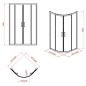 Cersanit Zip - Cabine de douche 89x89 cm, chrome/verre clair S154-002
