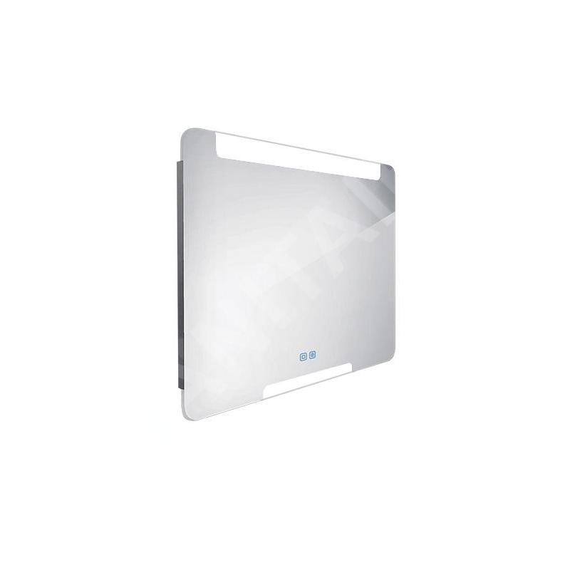 Nimco Miroirs - Miroir avec éclairage LED, 80x70 cm, touches tactiles, aluminium ZP 22003VX Nimco Miroirs - Miroir avec éclairage LED, 80x70 cm, touches tactiles, aluminium ZP 22003VX